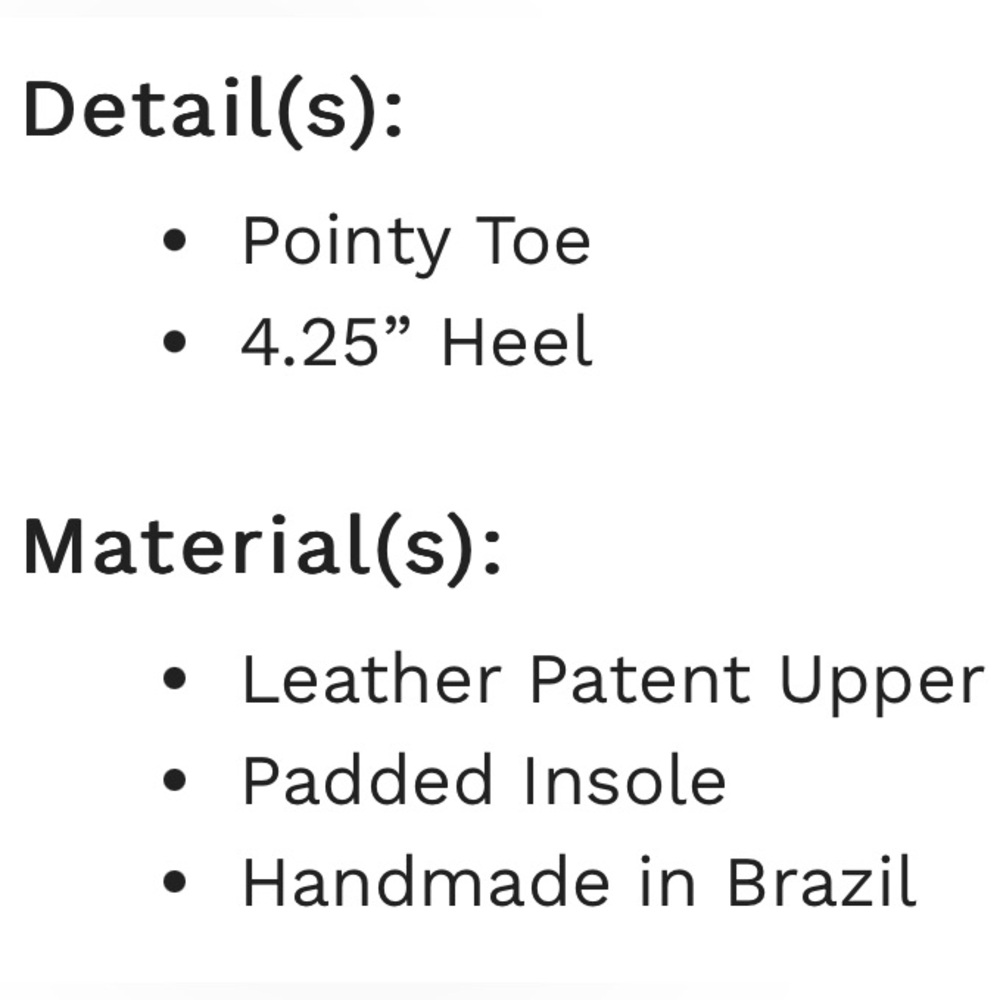 L’intervalle TEEVA Pointed Toe Stilettos - Picture 4 of 4